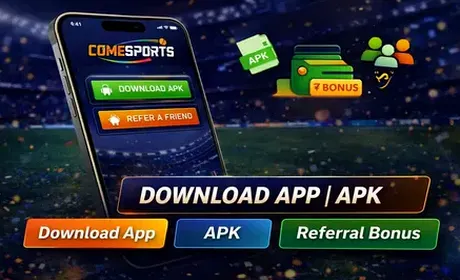 Download the app, unlock code CRICBE100, and enter ₹1 contests faster